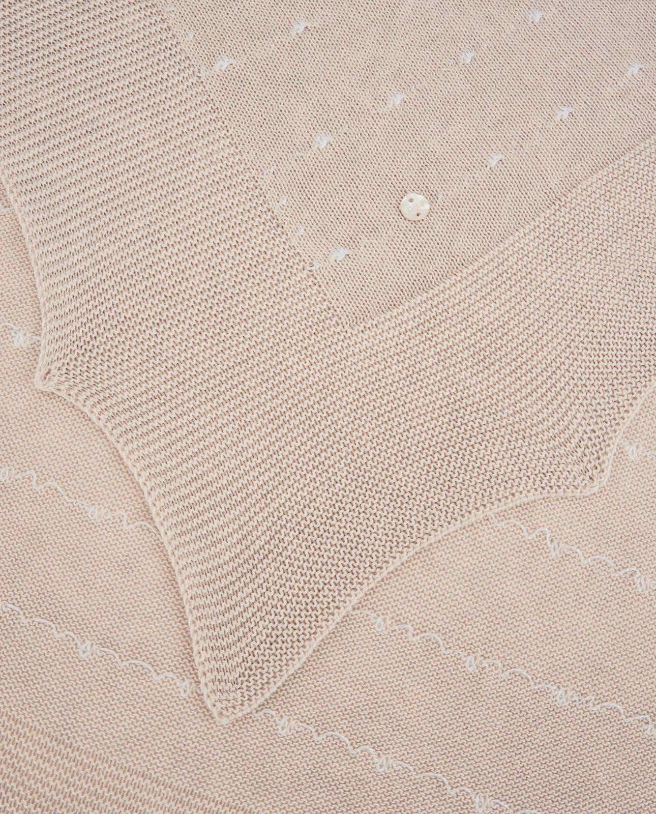 coperta neonati a maglia sabbia paz rodriguez 029-123496 SABBIA PAZ RODRIGUEZ