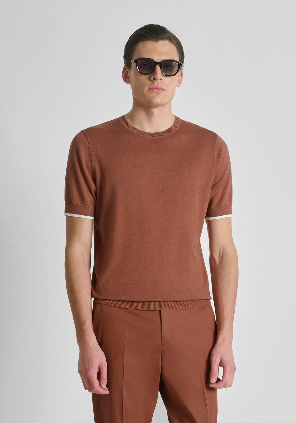 T-SHIRT UOMO IN MAGLIA GIROCOLLO COCCIO ANTONY MORATO MMSW01602 YA100073 COCCIO ANTONY MORATO