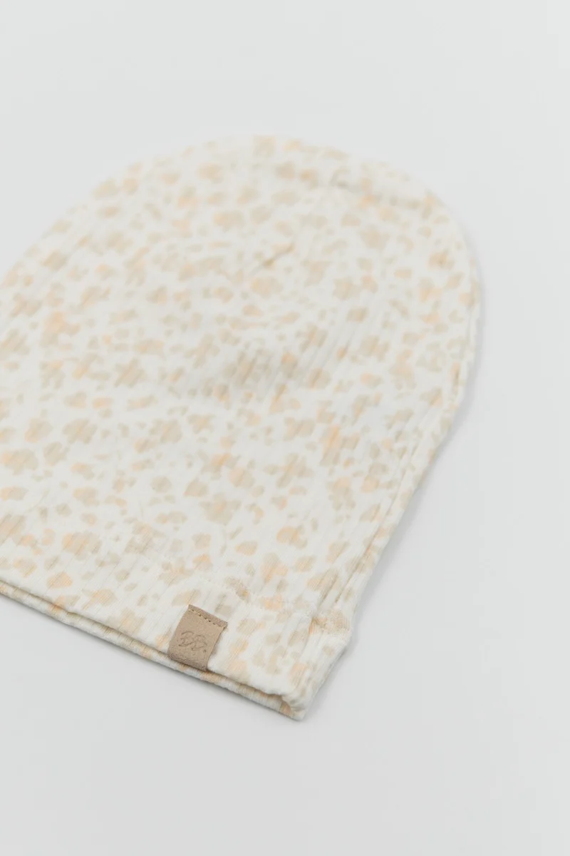 CAPPELLINO BEANIE 875 PRINT PETALS BAMBOOM