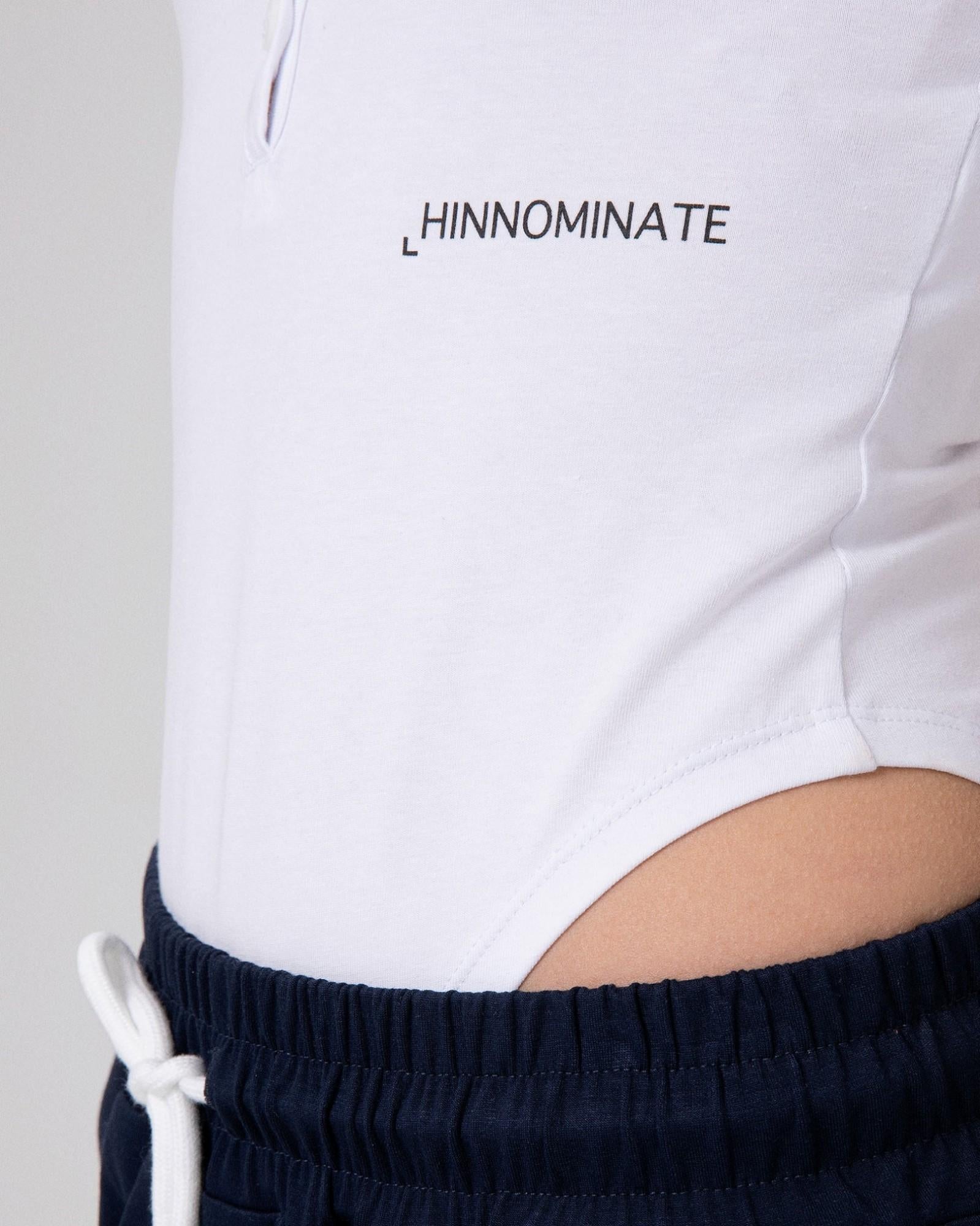 POLO DONNA A BODY IN BIELASTICO BIANCO HINNOMINATE HMABW02482 BIANCO HINNOMINATE