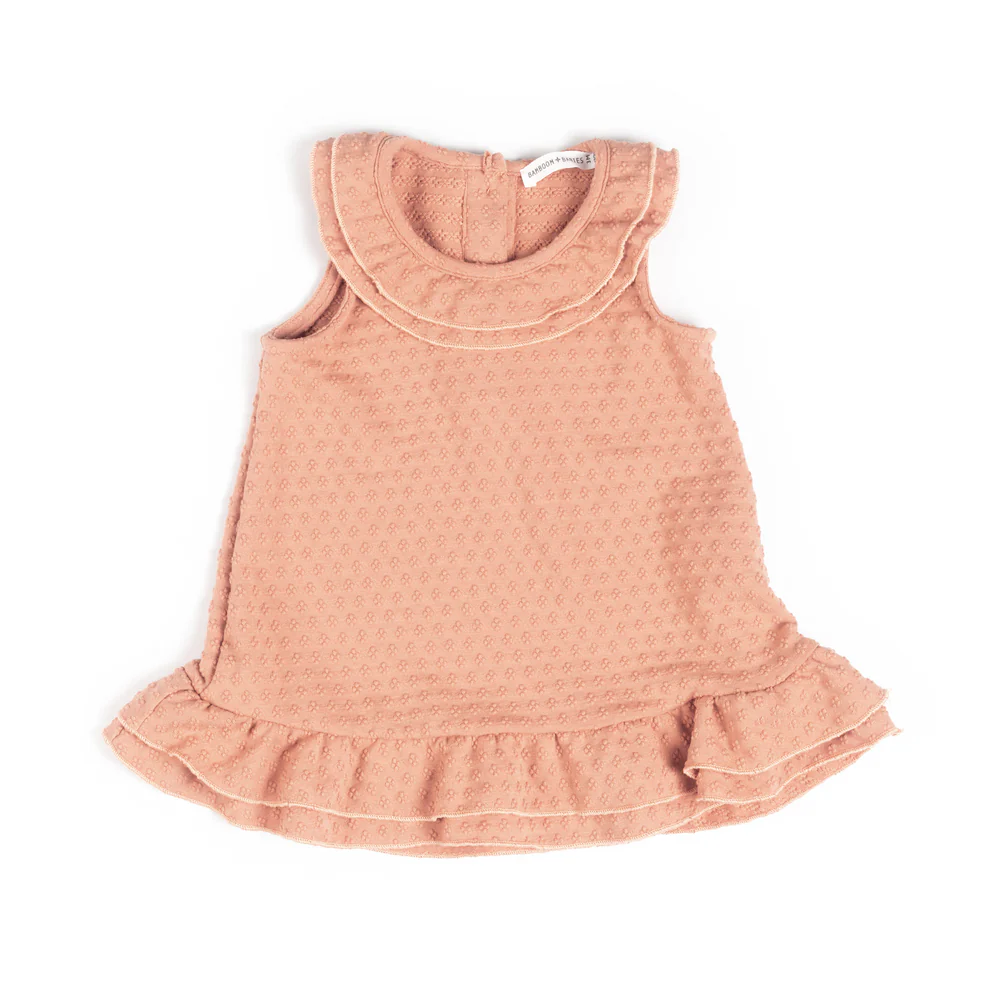 VESTITO NEONATA SMANICATO CORAL BAMBOOM 1101TE CORAL BAMBOOM