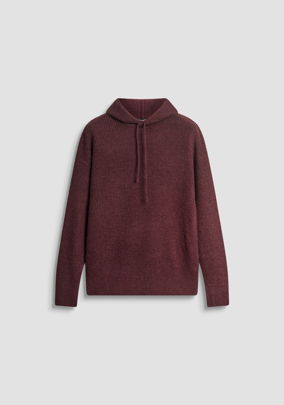 MAGLIONE CON CAPPUCCIO UOMO REGULAR FIT IN LANA MOHAIR CILIEGIA SCURO ANTONY MORATO MMSW01554-YA50071 CILIEGIA SCURA ANTONY MORATO