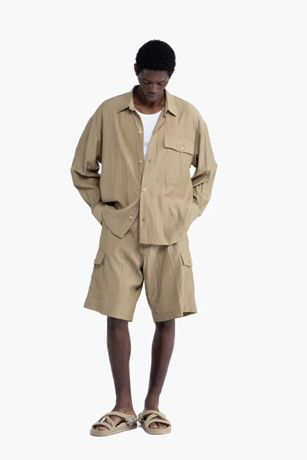 bermuda uomo con tasconi kaki I'm brian BE3697 KHAKI I'M BRIAN