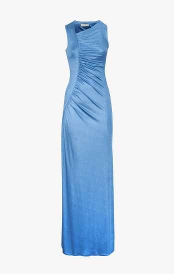 ABTO DONNA LUNGO CON AGGRAPPO AZZURRO SHIKI SK26014 AZZURRO SHIKI