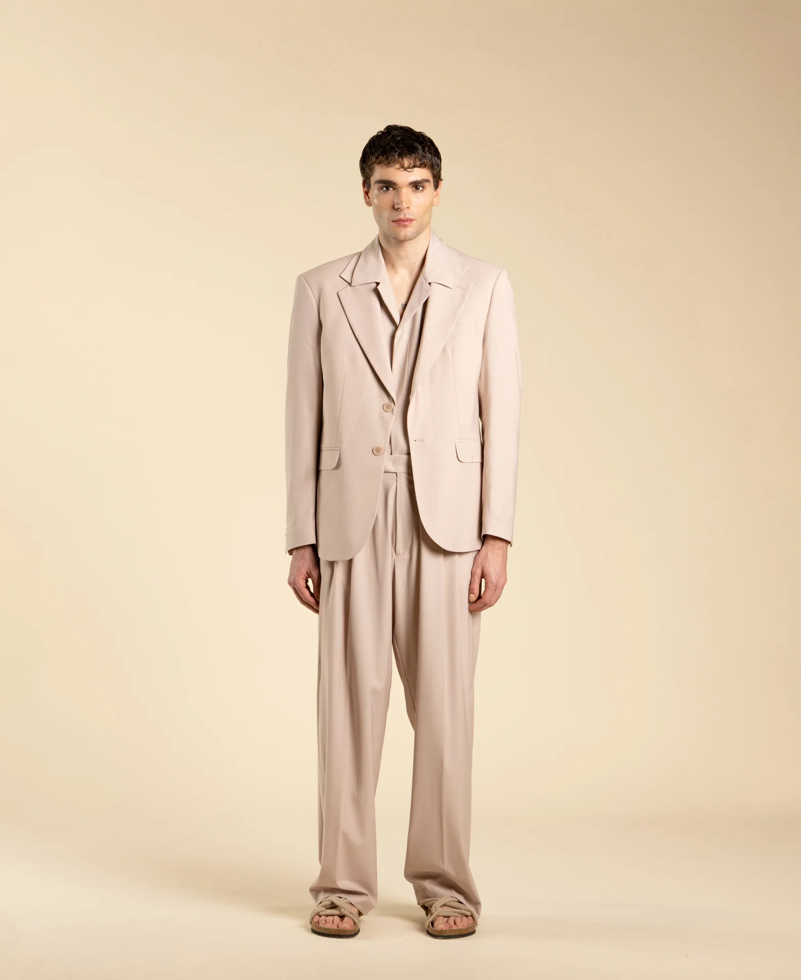 Giacca monopetto in poliviscosa<BR/> GIA3221 CIPRIA I'M BRIAN