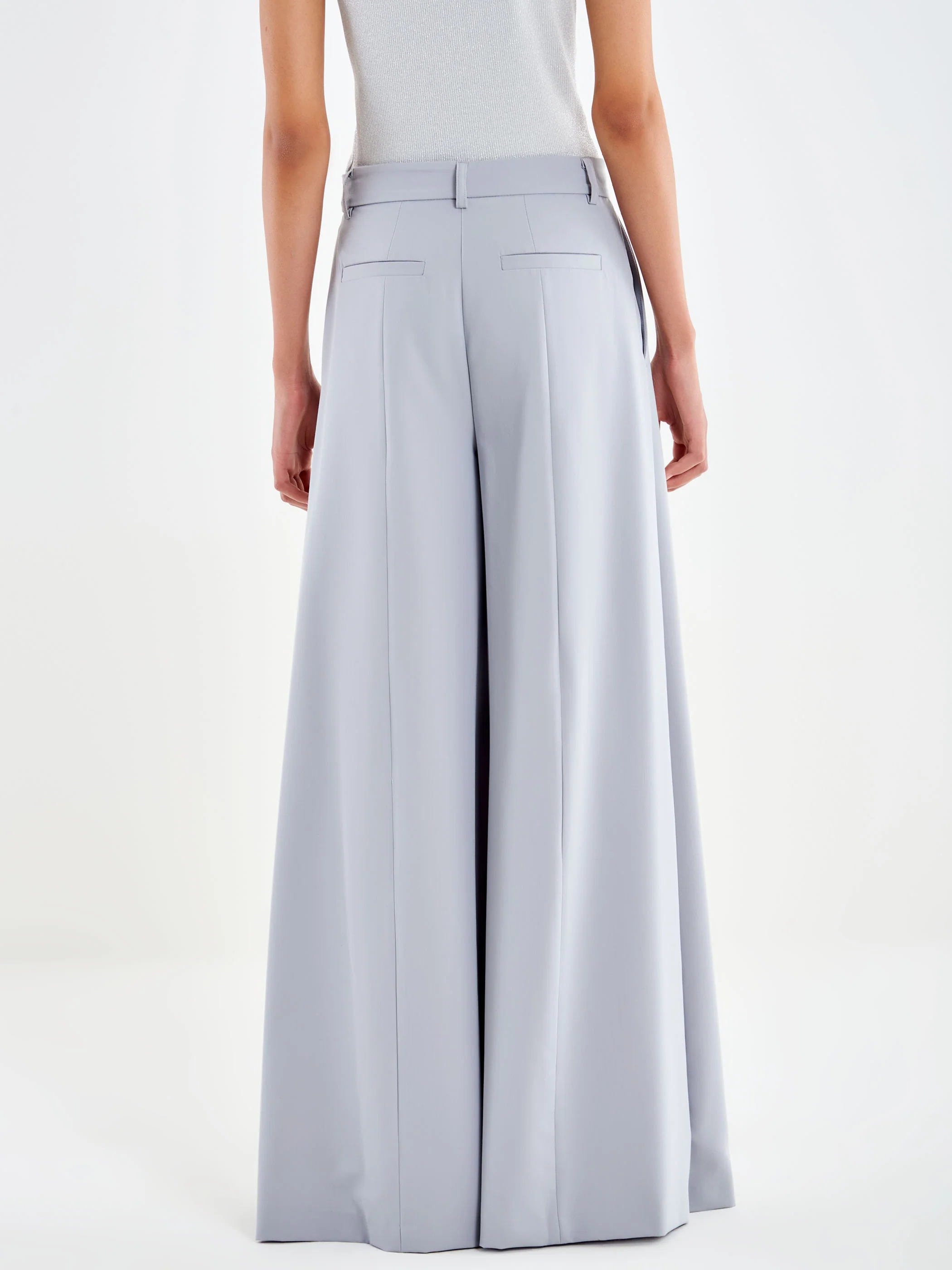 Pantalone DONNA Palazzo Grigio VICOLO TAB0130 GRIGIO FUME VICOLO