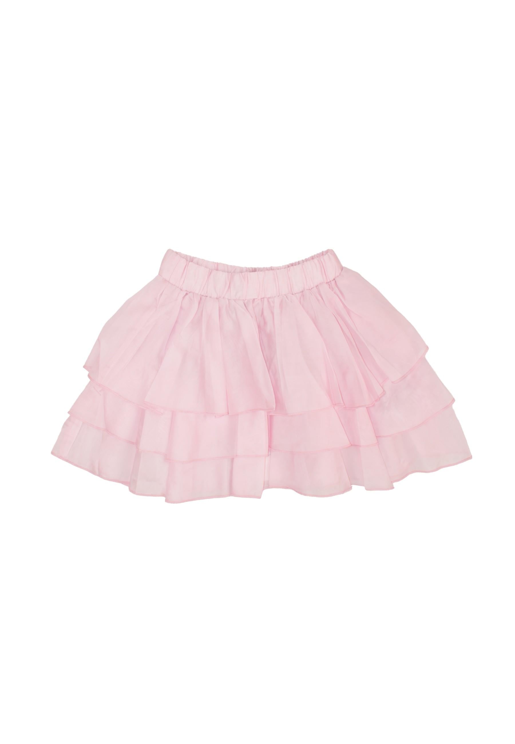 gonna bambina a balze rosa to be too TB1610G ROSA TO BE TOO