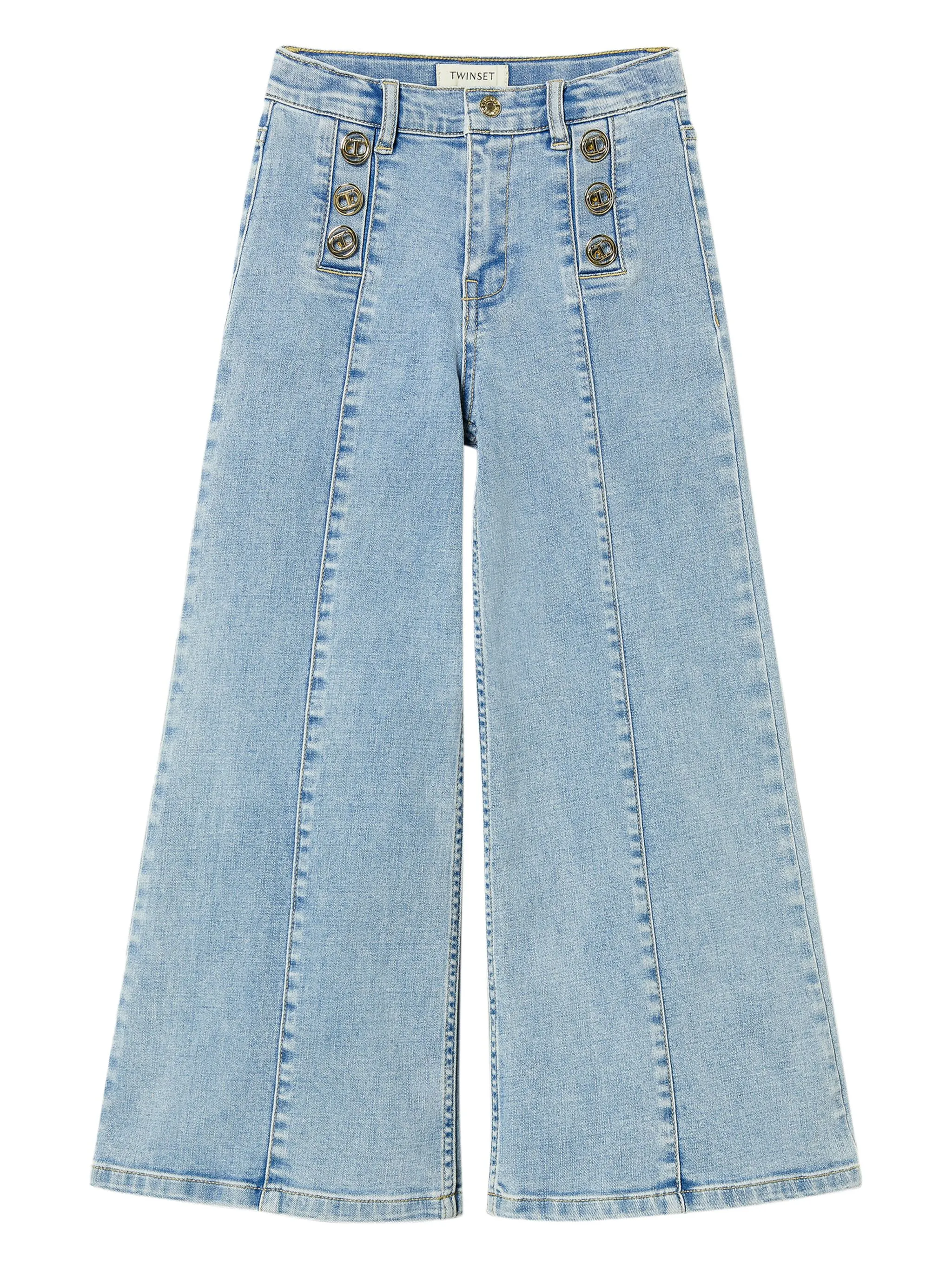 TWINSET KIDS 251GJ2541DENIM CHIARO