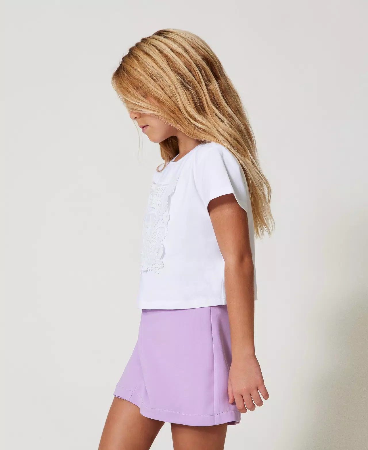 TWINSET KIDS 251GJ2480BIANCO
