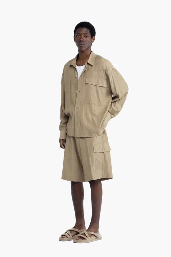 bermuda uomo con tasconi kaki I'm brian BE3697 KHAKI I'M BRIAN