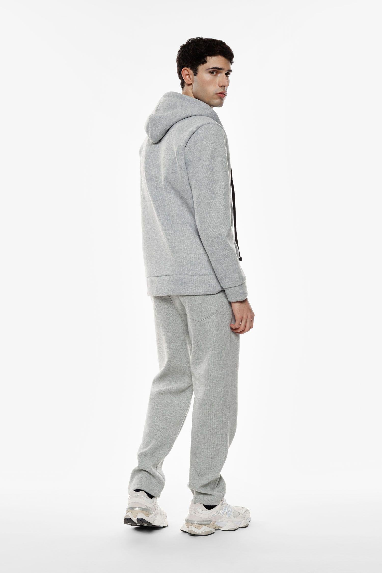 Pantaloni uomo jogging con laccio e tasche grigio imperial P8406P005 GRIGIO IMPERIAL UOMO