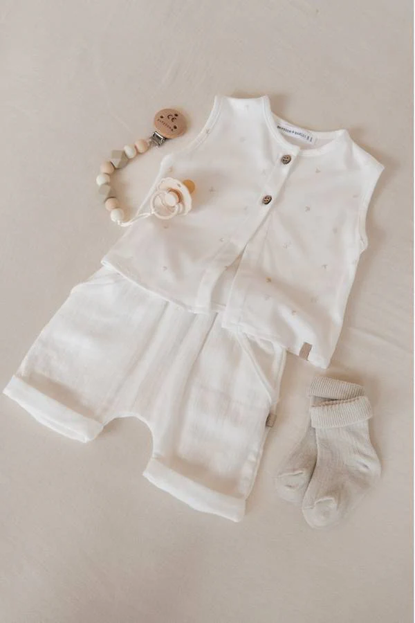 JEANS SHORTS 851 OFFWHITE BAMBOOM