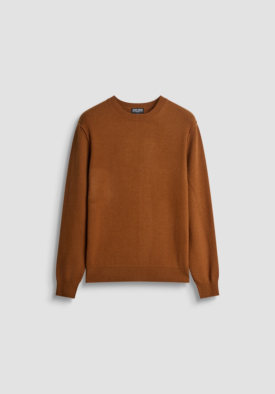 PULL UOMO REGULAR FIT IN VISCOSA TABACCO ANTONY MORATO MMSW01557-YA400145 TABACCO ANTONY MORATO