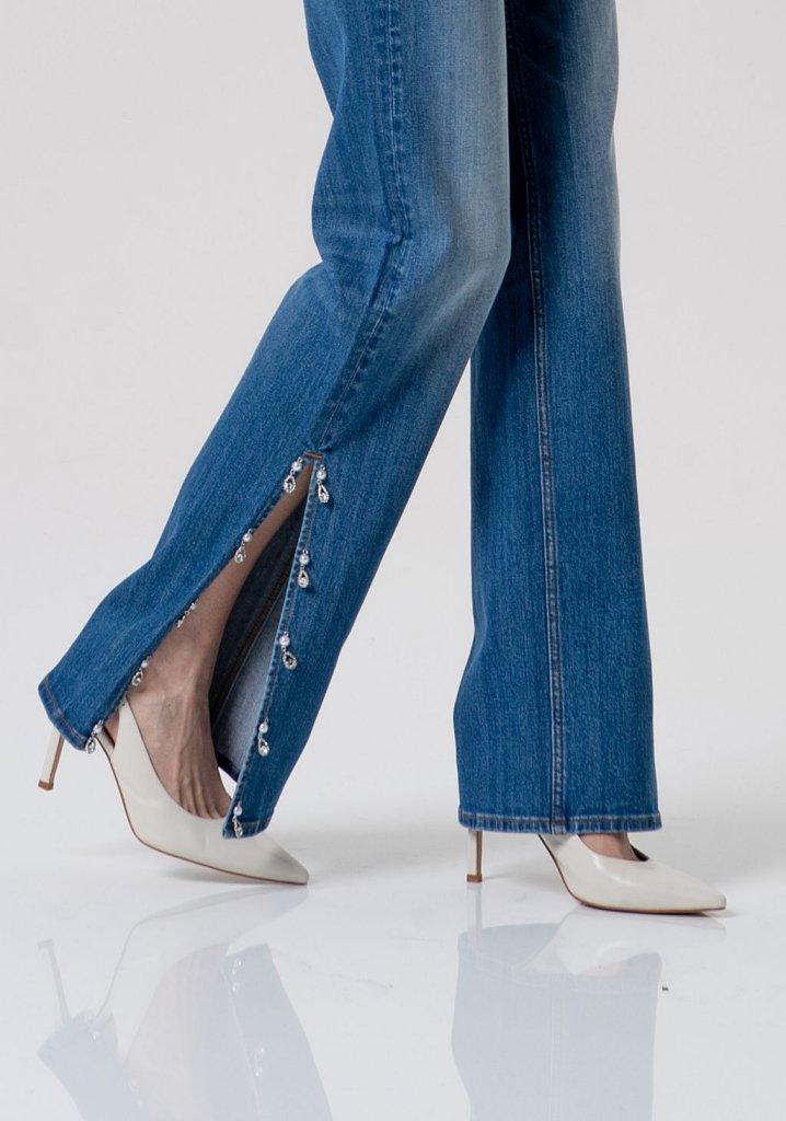 Jeans DONNA bootcut effetto push up in denim FRACOMINA FR26SV8050D40102 DENIM FRACOMINA