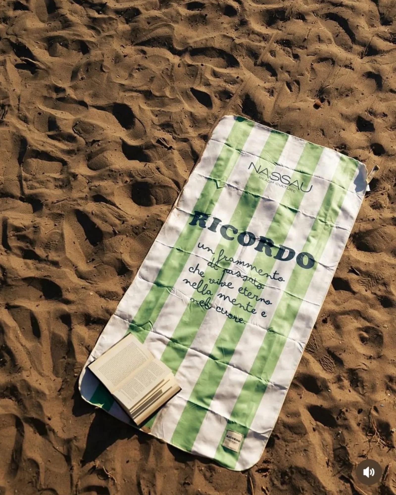 TELO MARE UNISEX RICORDO NASSAU RICORDO VERDE NASSAU