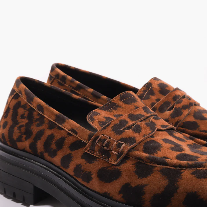 MOCASSINO DONNA INDIRA 808-10 LEOPARD EMANUELLE VEE 45211-808-10-P162 LEOPARD EMANUELLE VEE