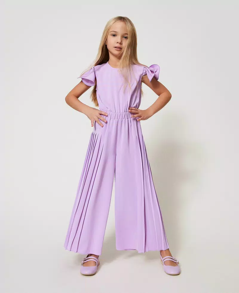 TWINSET KIDS 251GJ2QQ4PASTEL VIOLET
