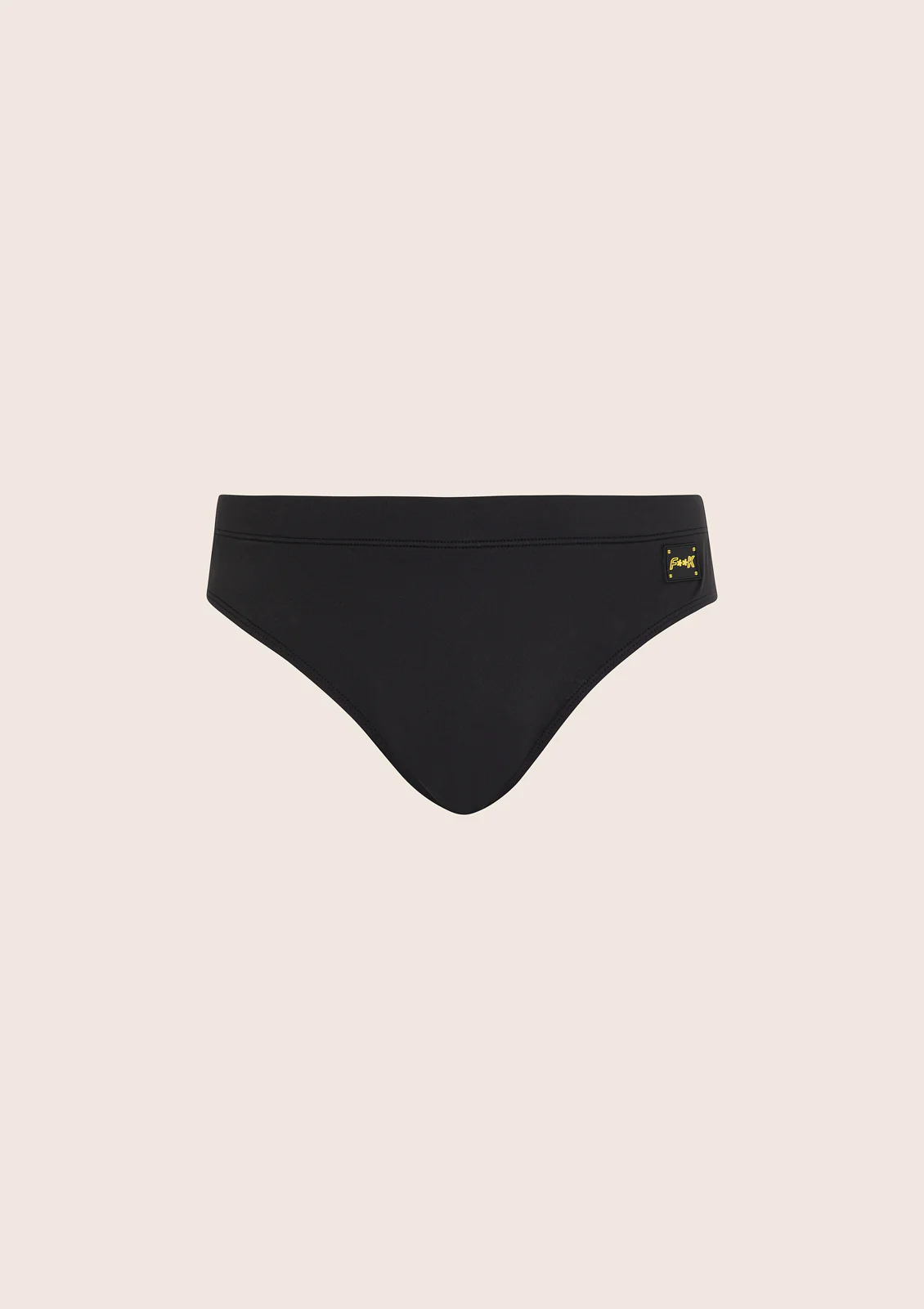 SLIP TINTA UNITA FK24.2010BK NERO F**K