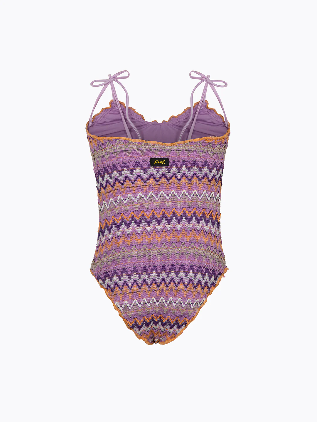 monokini bambina in fantasia multicolore f**k <BR/> FJ26-SG0222MC MULTICOLOR F**K KIDS