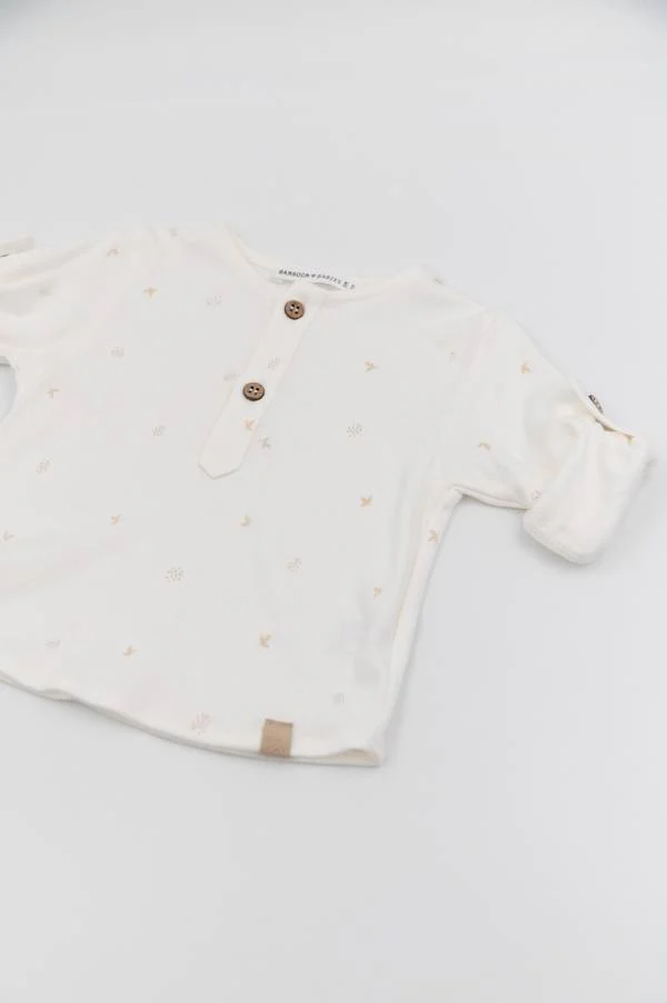 SHIRT CAMMICIA 849 PRINTS LEAVES BAMBOOM