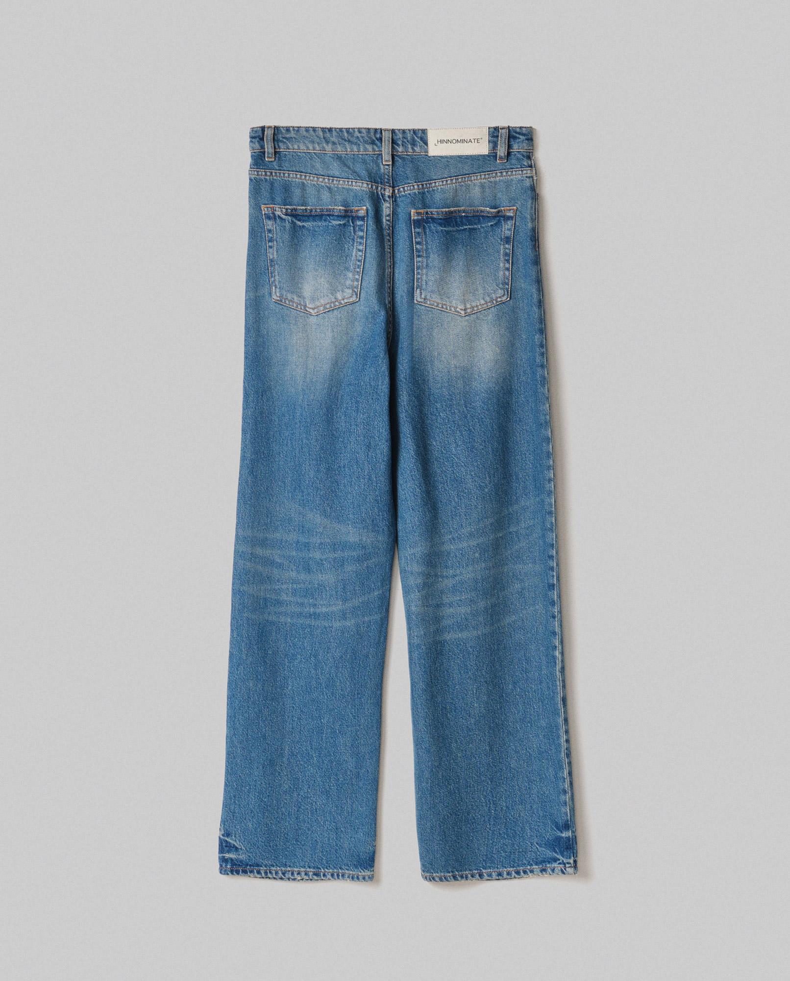 JEANS DONNA VITA MEDIA PALAZZO CON STRAPPI HINNOMINATE HMABW02339 BLUE DENIM HINNOMINATE