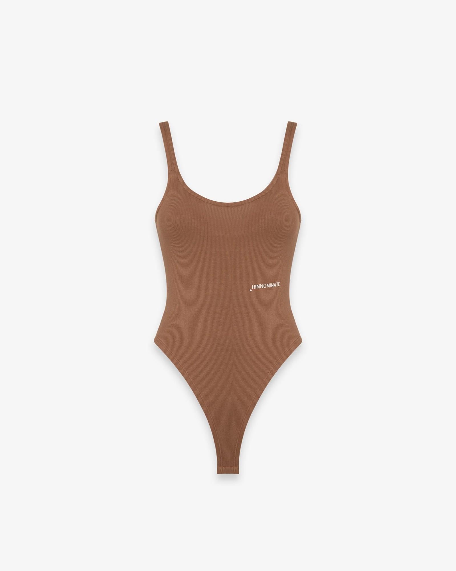 BODY DONNA A CANOTTA IN COSTINA MOKA HINNOMINATE HMABW02514 MOKA HINNOMINATE