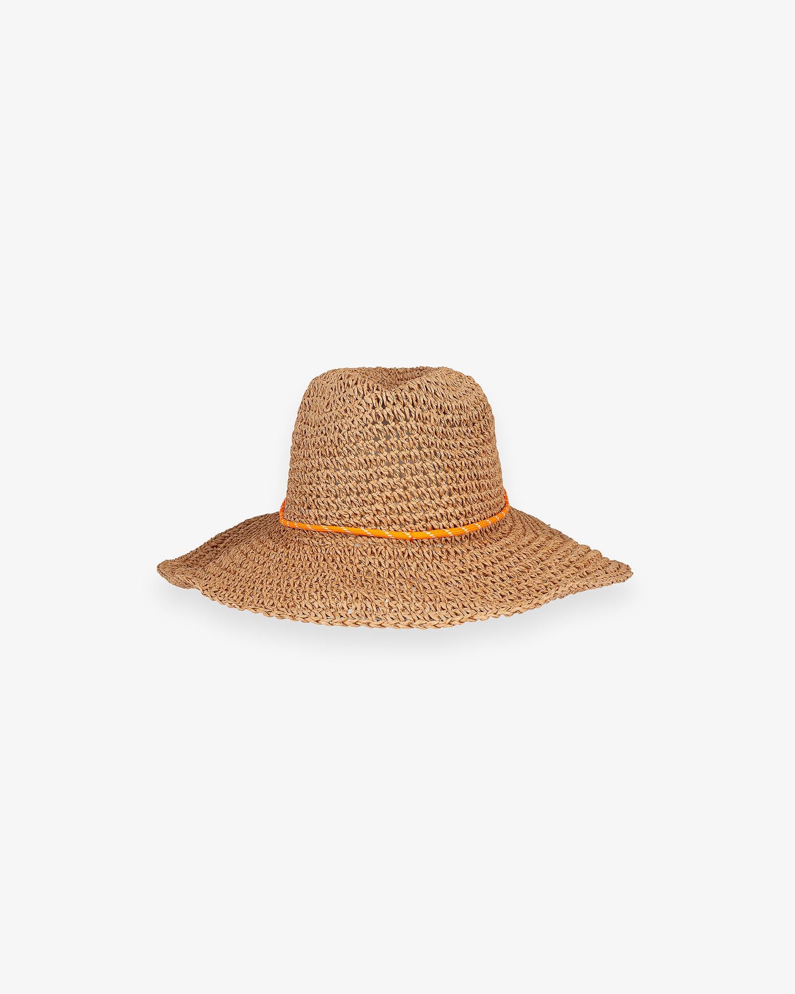 CAPPELLO DONNA IN RAFIA CON CORDONCINO NATURALE HINNOMINATE HMACW00205 NATURALE HINNOMINATE