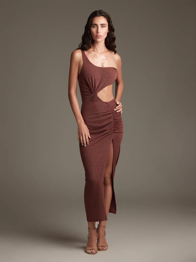 PAREO DONNA DRAPPEGGIATO LUREX AMARANTO COTAZUR PAC61072 AMARANTO COTAZUR