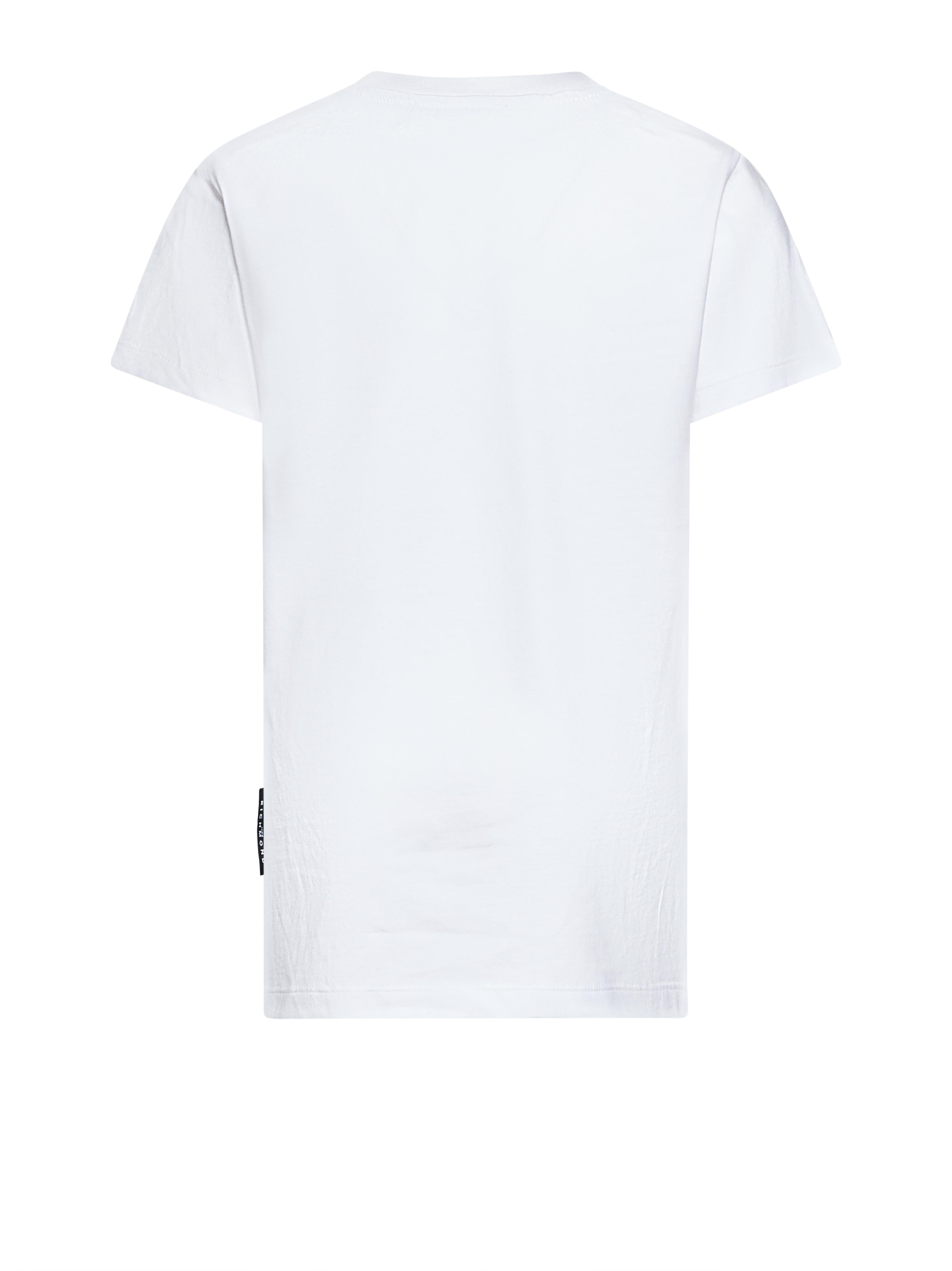 T-SHIRT BIMBO CON LOGO RICAMATO BIANCA JOHN RICHMOND RBP26042TS WHITE JOHN RICHMOND JUNIOR