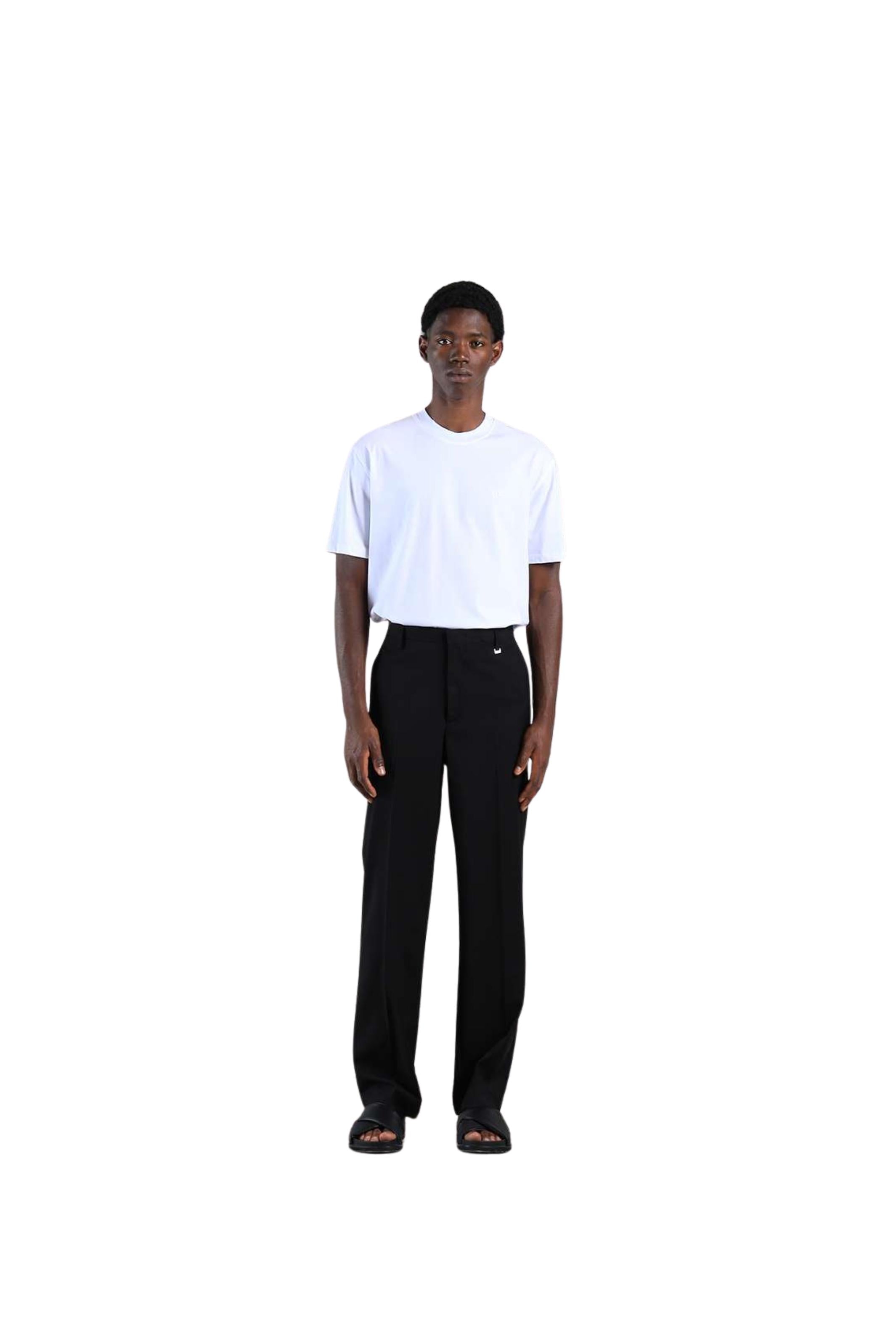 t-shirt uomo mezza manica regolar fit con logo bianca I'm Brian TS3738 BIANCO I'M BRIAN