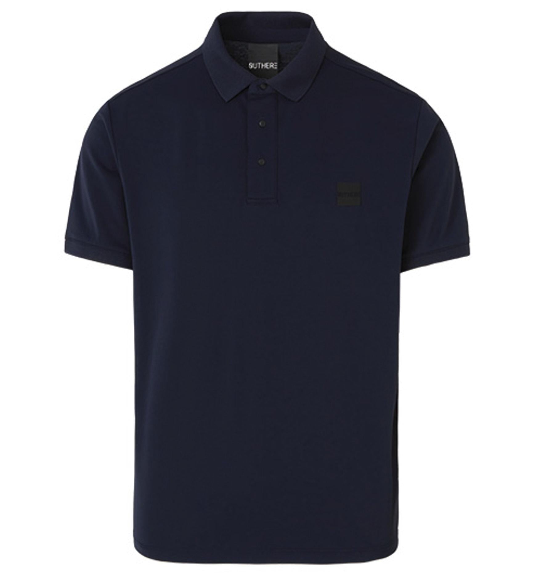 polo UOMO nyx IN TESSUTO TECNICO DI MICRO piquet STRETCH BLU NAVY OUTHERE M305B218 BLU NAVY OUTHERE