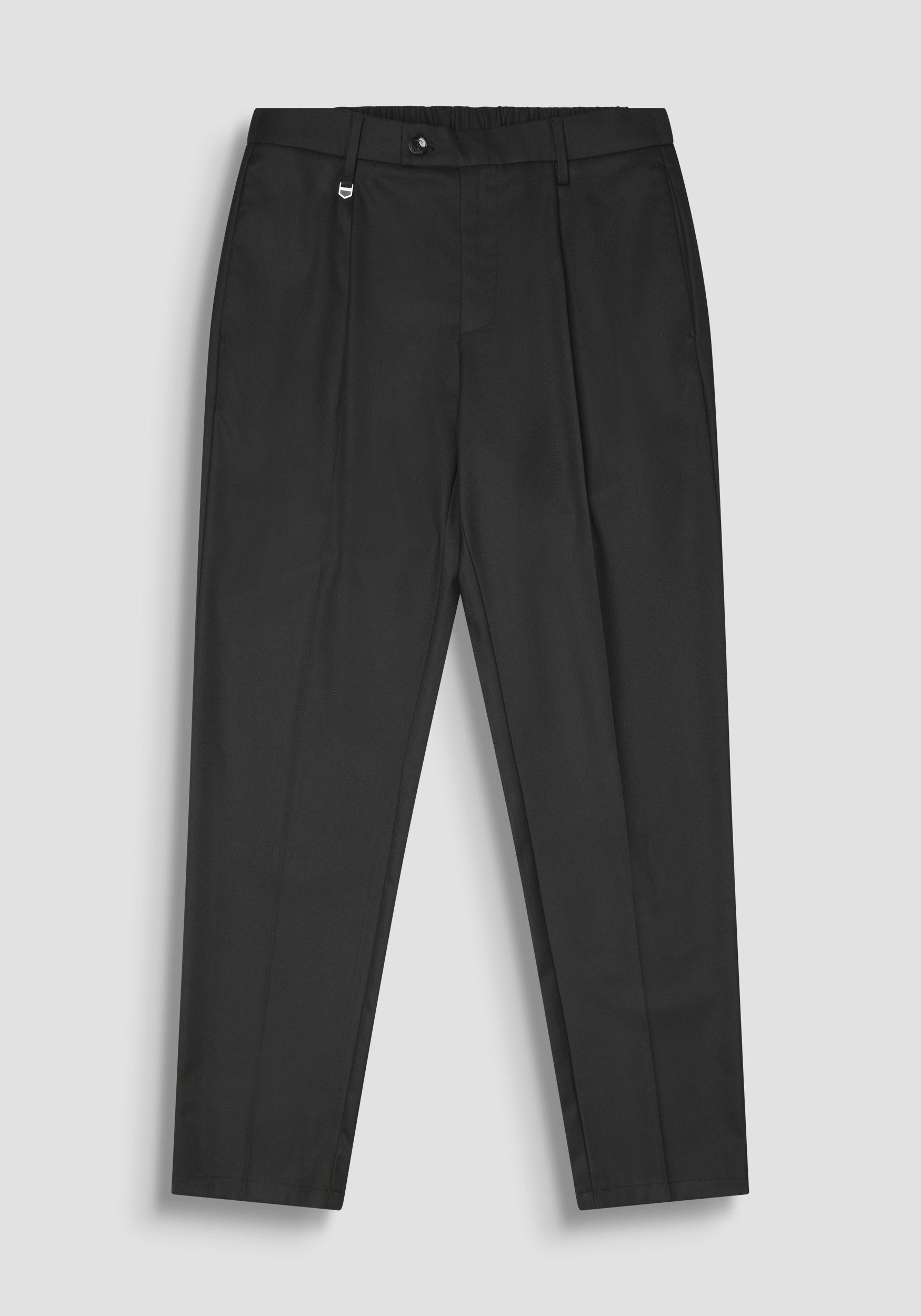PANTALONE UOMO DUKE REGULAR STRAIGHT FIT NERO ANTONY MORATO MMTR00769-FA600285 NERO ANTONY MORATO