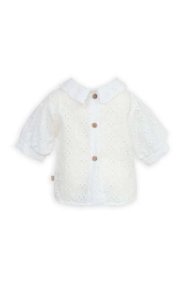 Camicia bimba 823 OFFWHITE BAMBOOM