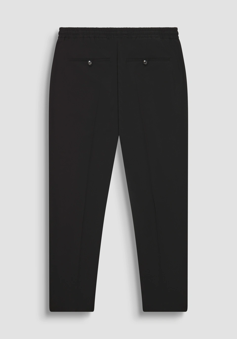 PANTALONI REGULAR FIT "NEIL" IN MISTO VISCOSA ELASTICA MMTR00744 NERO ANTONY MORATO