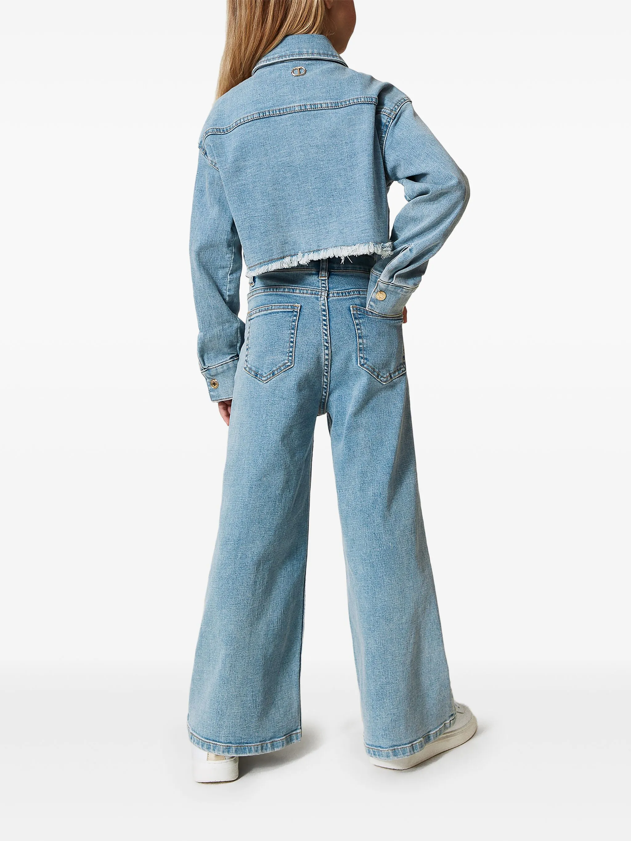 TWINSET KIDS 251GJ2541DENIM CHIARO