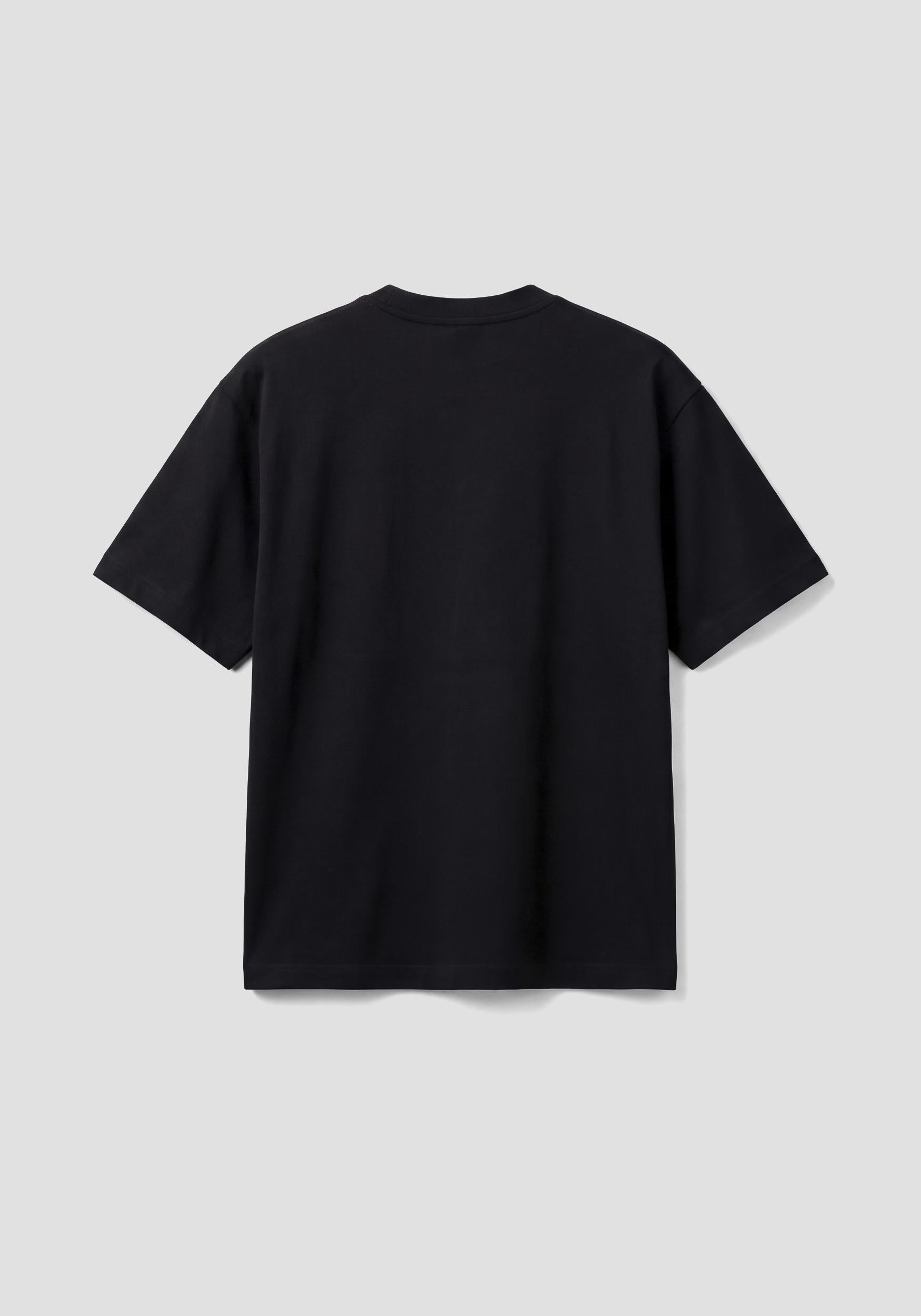 T-SHIRT UOMO BOXI FIT GIROCOLLO NERO ANTONY MORATO MMKS02621 FA100240 NERO ANTONY MORATO