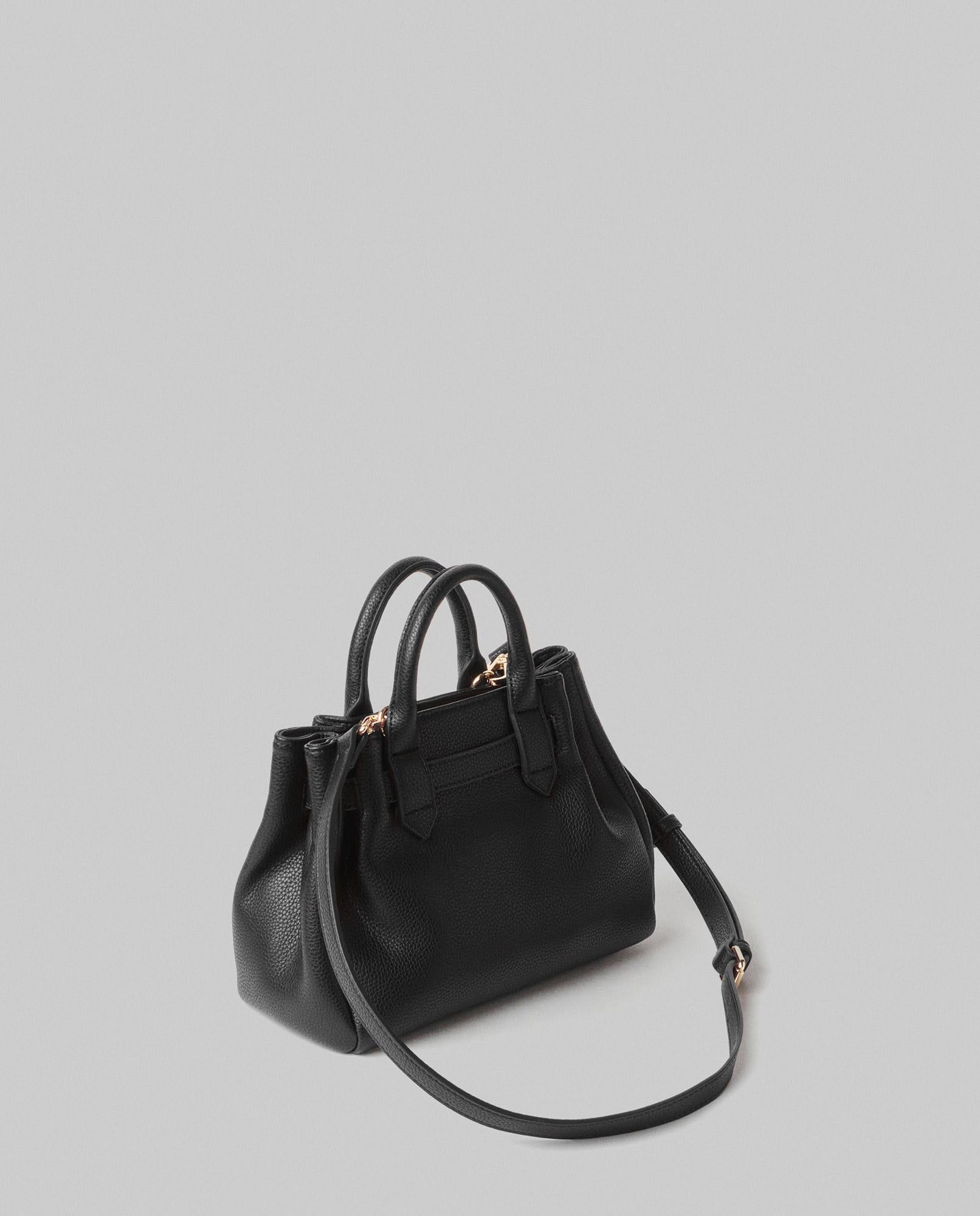 Borsa DONNA Piccola In Ecopelle Con Placchetta In Metallo HINNOMINATE HMACW00125 NERO HINNOMINATE