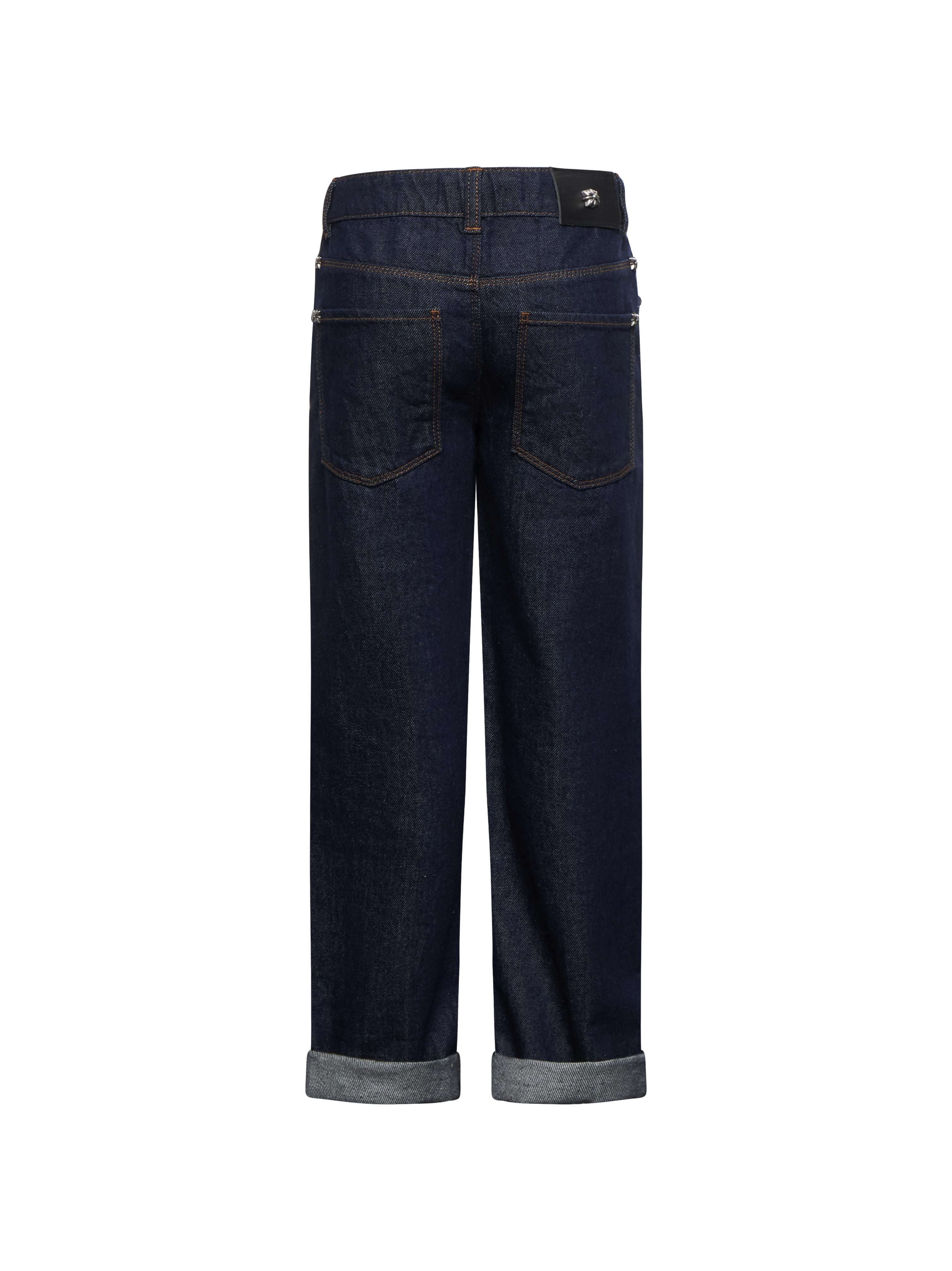 JEANS BAMBINO GADOM REGULAR FIT IN DENIM BLU MEDIUM RICHMOND RBA25105JE DENIM BLUE MEDIUM JOHN RICHMOND JUNIOR