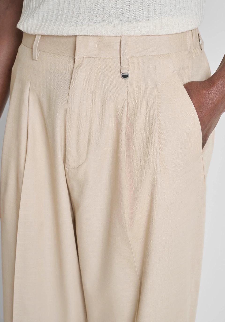 PANTALONE UOMO WIDE LEG BEIGE ANTONY MORATO MMTR00779 FA800213 BEIGE ANTONY MORATO