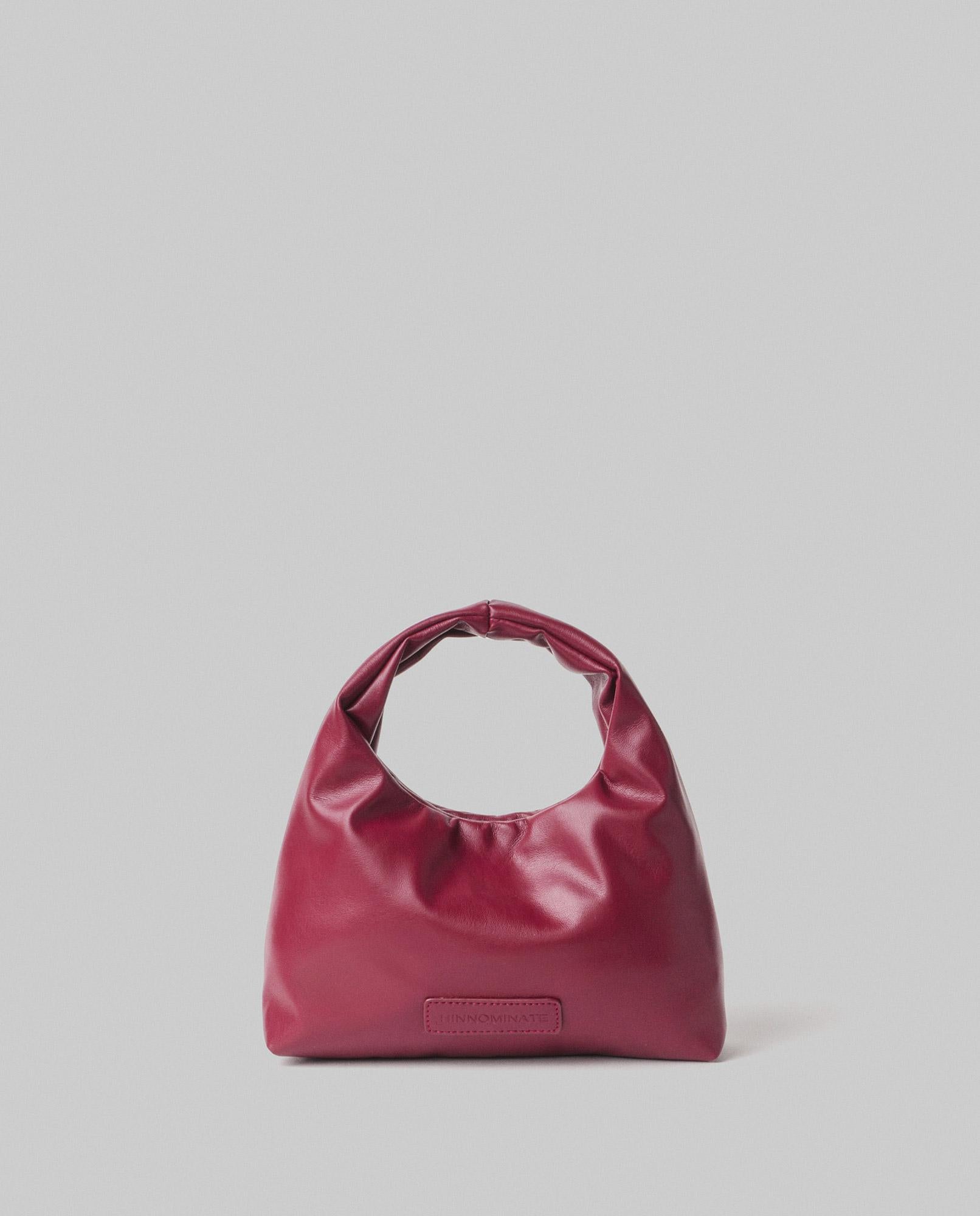 Borsa DONNA PICCOLA In Ecopelle MORBIDA HINNOMINATE HMACW00122 BORDEAUX HINNOMINATE