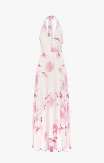 ABTO DONNA LUNGO CON FASCIA IN VITA A FANTASIA ROSA SHIKI SK26119 UNICO SHIKI