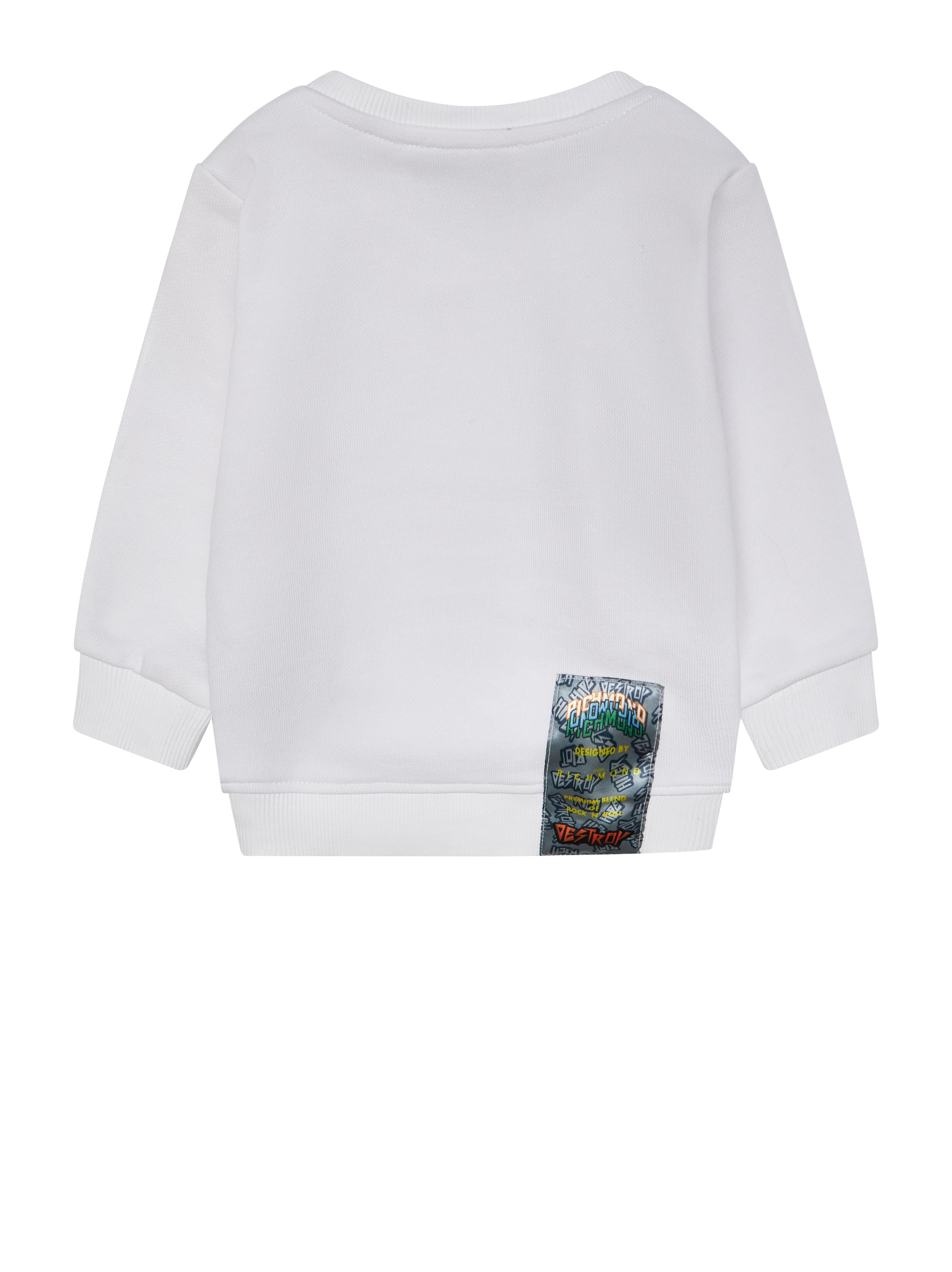 felpa RIP26102FE BIANCO JOHN RICHMOND JUNIOR