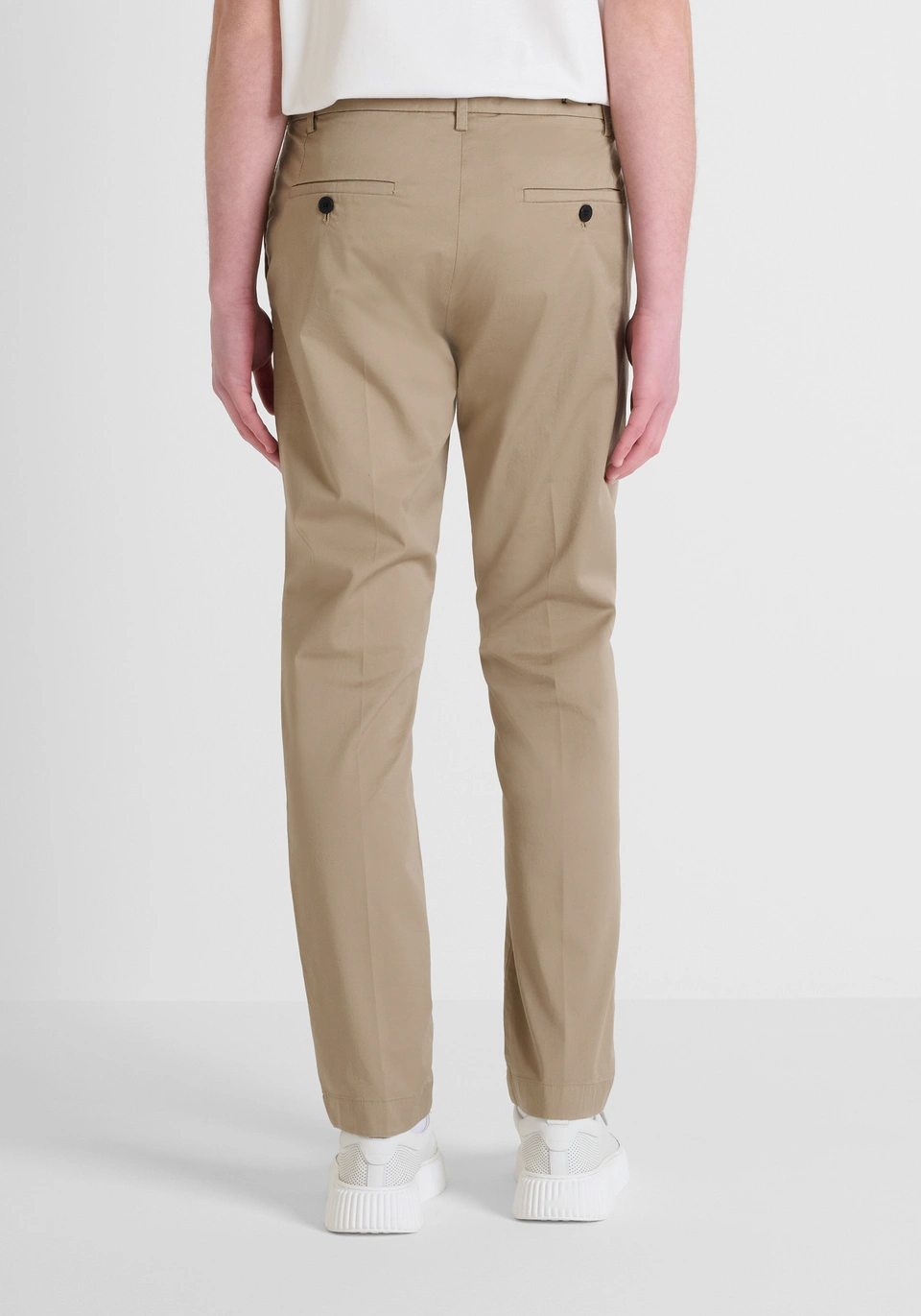 PANTALONI SKINNY FIT "BRYAN" IN MISTO DI COTONE ELASTICO MMTR00708 COLONIALE ANTONY MORATO