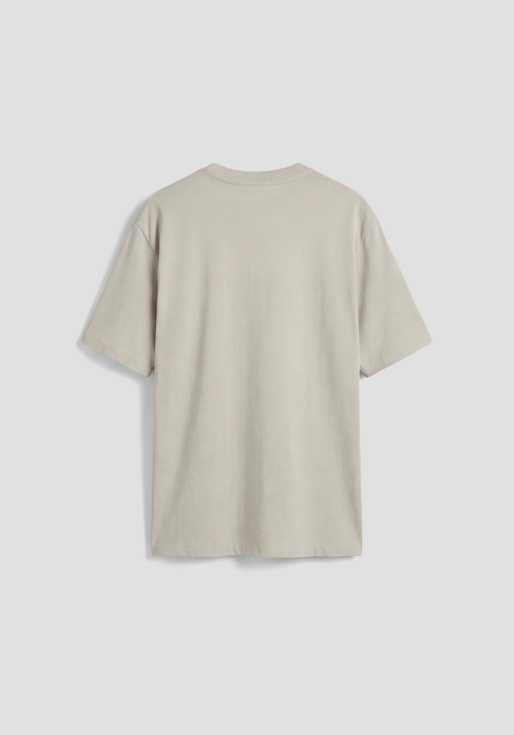 T-SHIRT UOMO BOXI FIT GIROCOLLO CREMA ANTONY MORATO MMKS02621 FA100240 CREMA ANTONY MORATO