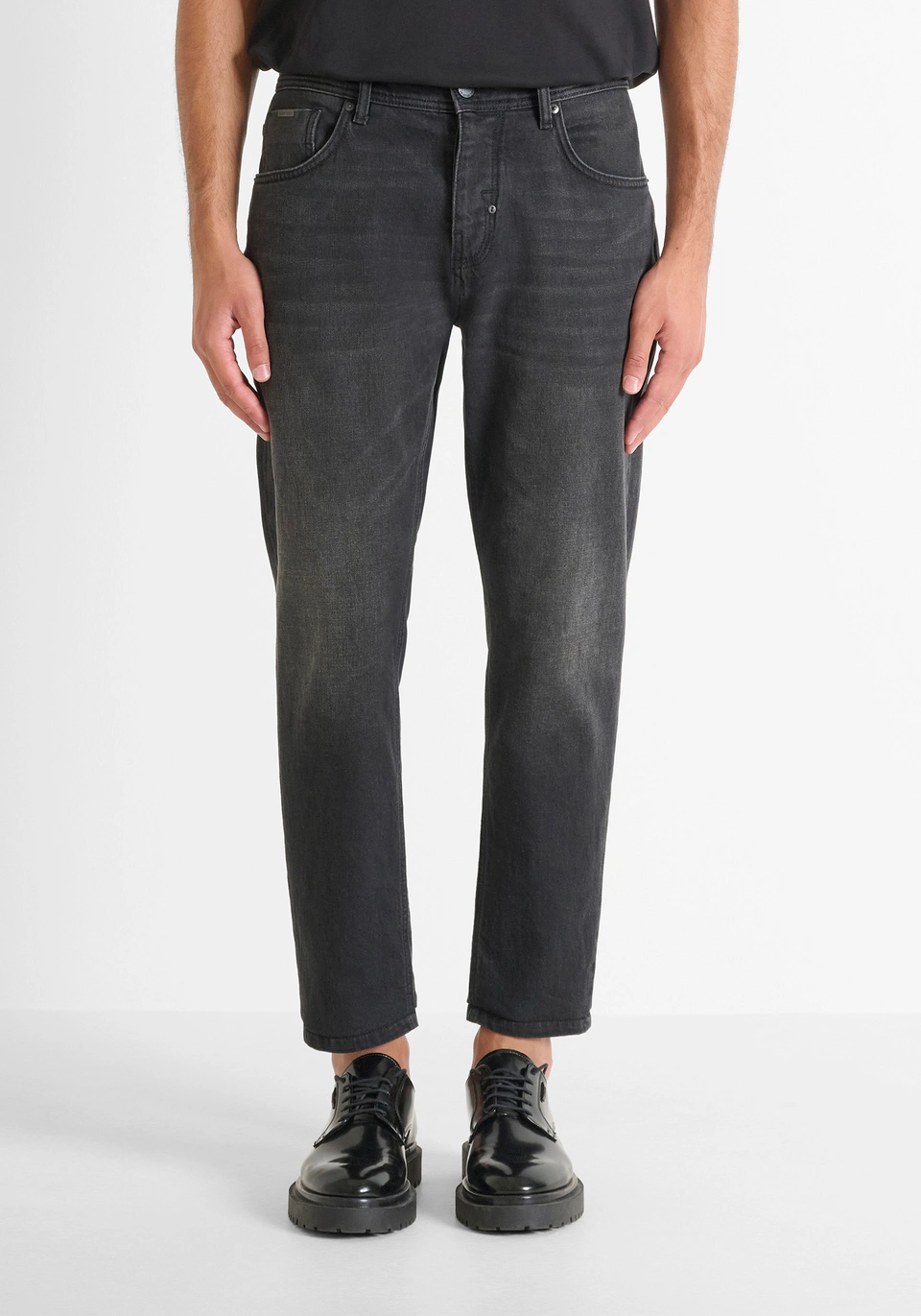 JEANS argon UOMO IN NERO DENIM ANTONY MORATO MMDT00264-FA750627 DENIM NERO ANTONY MORATO