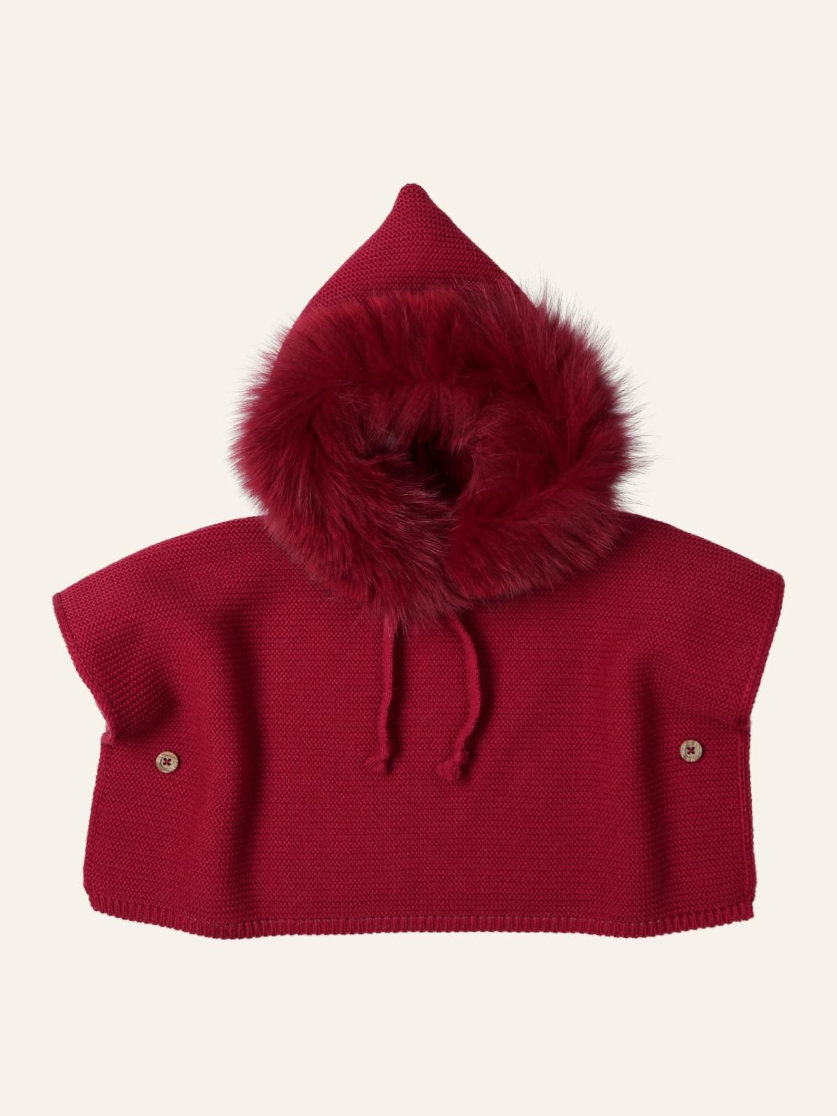 mantella con cappuccio 9949C CRUDO MAC ILUSION KIDS