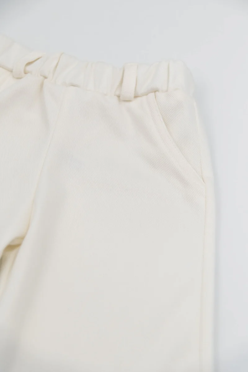 PANTS JEANS PALAZZO 868 OFFWHITE BAMBOOM
