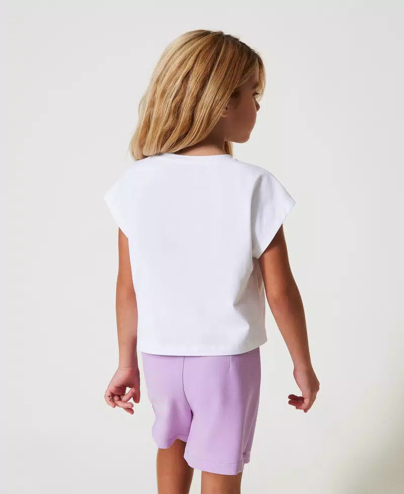 TWINSET KIDS 251GJ2537BIANCO