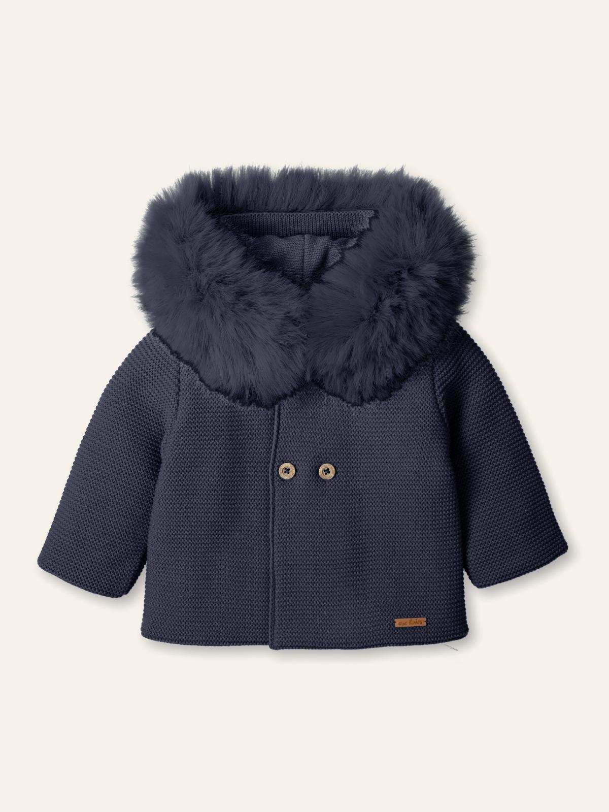cappotto cappuccio pelliccia 9898 MARINO MAC ILUSION KIDS
