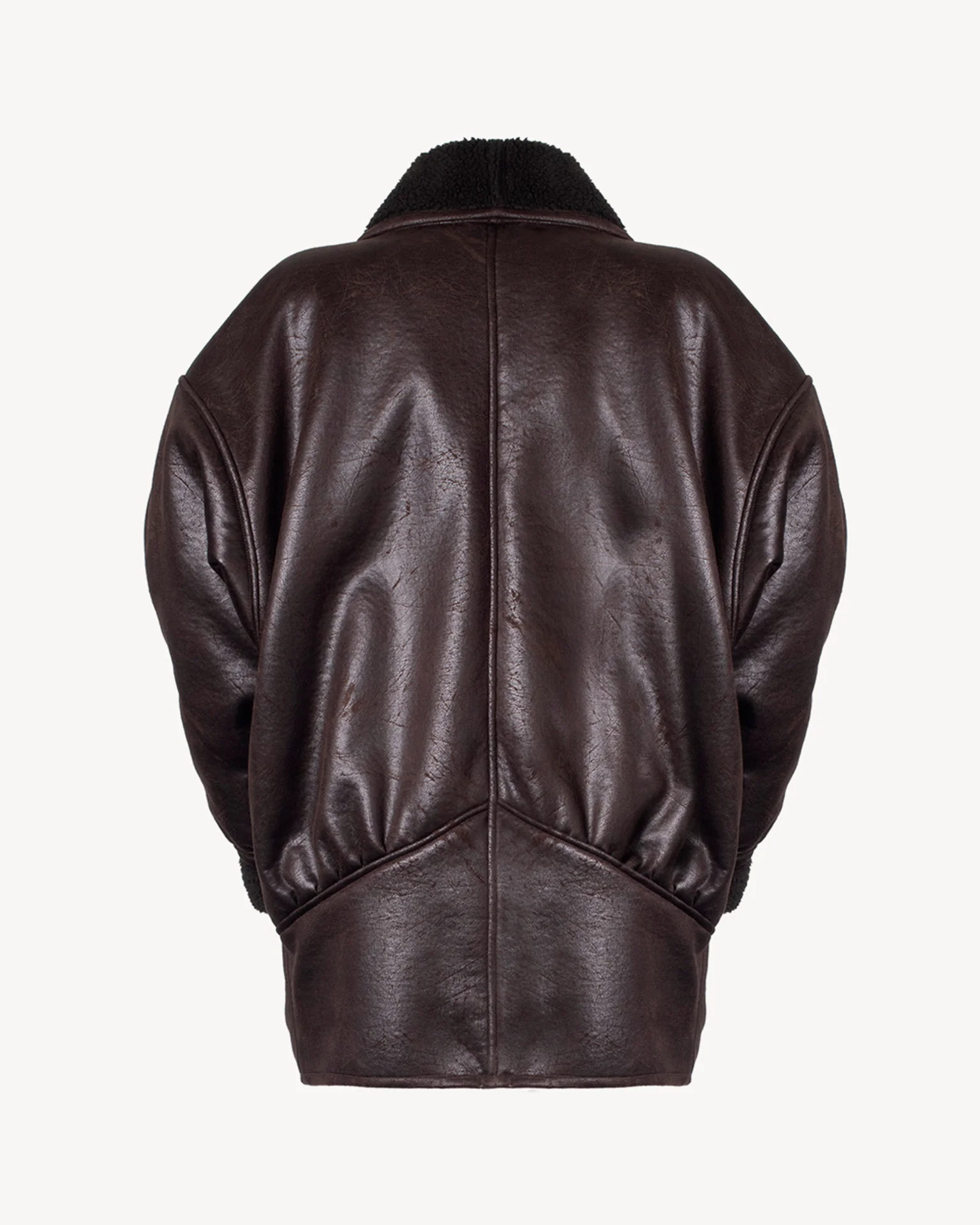 SHEARLING DONNA CLASSIC BROWN NINEMINUTES 25PRNCP-0010 BROWN NINEMINUTES